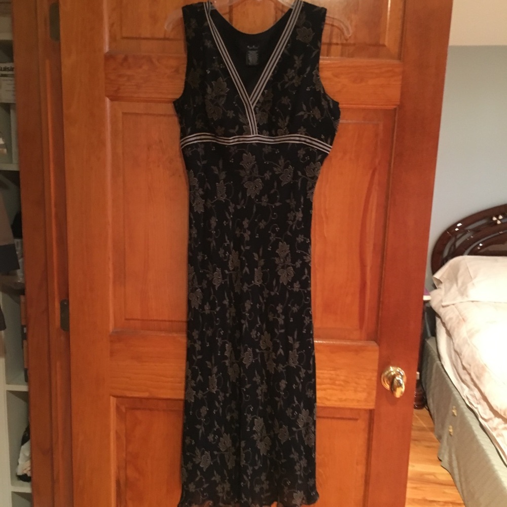 ECI black dress